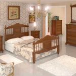 Dormitorio rustico personalizable en colores y tiradores . Dormitorio matrimonio rustico palilleria torneada tallado