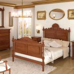 Dormitorio rustico personalizable en colores y tiradores . Dormitorio matrimonio rustico palos torneados tallado cama completa