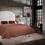 Dormitorio isabelino personalizable en colores, tiradores y tapizado. Dormitorio matrimonio patas isabelinas vintage blanco nogal
