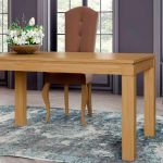 mesa de madera moderna con patas clasicas mesa madera moderna