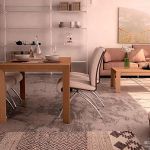 mesa moderna de madera con patas rectas mesa moderna madera