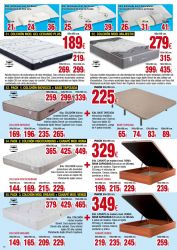 colchones almohadas folleto rebajas 12