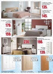 Cabezal cómoda sinfonier cabecero armario folleto rebajas 8