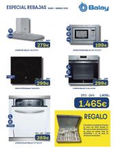 Especial rebajas de electrodomesticos 2020 Balay campana microondas induccion horno lavavajillas oferta electrodomesticos balay