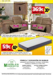 Sofá y colchón de muelles Folleto llegan las rebajas 9