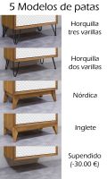 5 opciones de patas diferentes Patas-disponibles-modelo-nordico