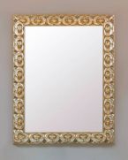 Eslabones plateado viejo Espejo-eslabones-plateado-viejo